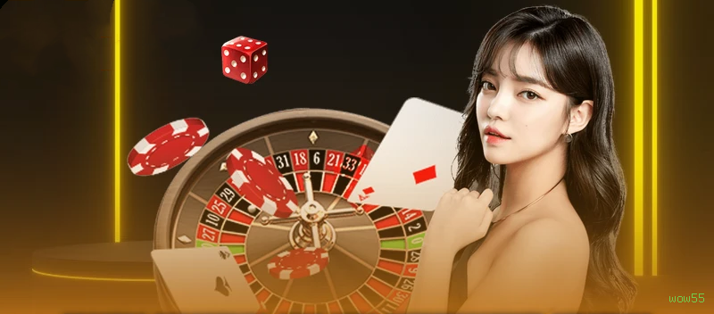 Cassino ao vivo da wow55 com dealers reais